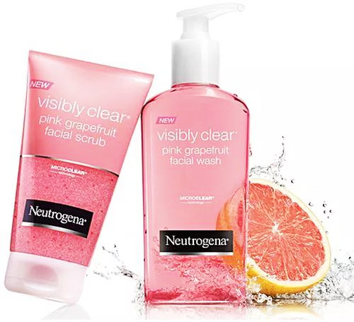 Neutrogena ® Visibly ® Pink Grapefruit Facial Wash 200 mL